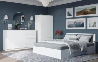 Спальный гарнитур Мори белый