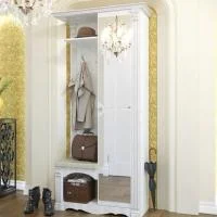 Прихожая Саша-16 белый/анкор светлый