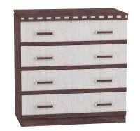 Комод Ольга-13 ясень анкор темный/ясень анкор светлый