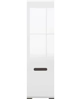 Шкаф Ацтека SZF1D/21/6 белый глянец