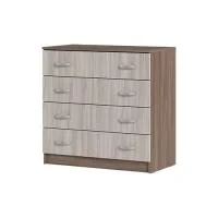 Комод Бася КМ-554М шимо темный/шимо светлый