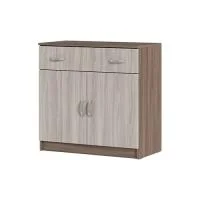 Комод Бася КМ 552М шимо темный/шимо светлый