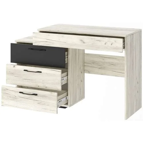 Стол косметический Соната СКС-1200 дуб крафт белый/антрацит