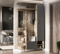 Прихожая Лика-2 дуб юкон/графит