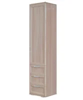 Пенал с ящиками Корвет Люкс №13 ясень шимо светлый