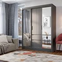 Шкаф-купе Симпл ШКК-06 графит