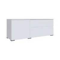 Тумба ТВ малая Плейона белый