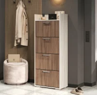 Обувница Дели №3 ясень шимо светлый/шимо темный