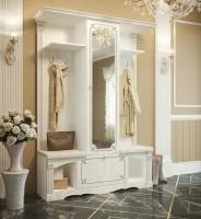 Прихожая Саша-17 белый/анкор светлый