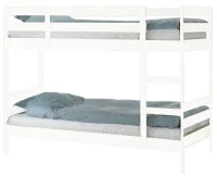 Двухъярусная кровать массив Пирус белый