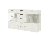 Комод Алтея дуб крафт белый