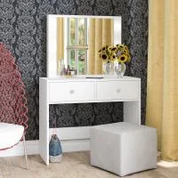 Стол косметический с подсветкой СТ-5 белый