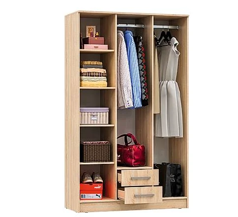 Шкаф 3-х створчатый Мартина дуб сонома/белый