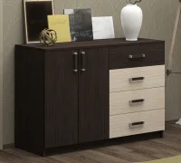 Комод Премьер-6 венге/дуб белфорт