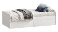 Кровать раздвижная с ящиками Сириус 90х200 белый