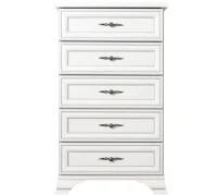 Комод пять ящиков Кентаки KOM5S белый