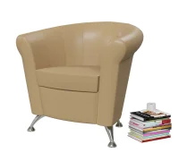 Банкетка 6-5116 Лагуна кофе с молоком