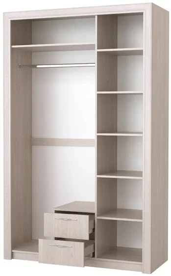 Шкаф Октава 3С2Я ясень анкор светлый