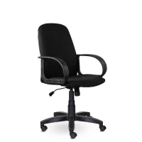 Кресло Эльф Н/п пластик черный