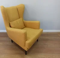 Кресло Томас горчичный (рогожка Милана-11)