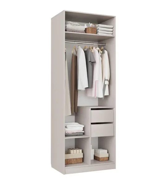 Шкаф 2-х дверный Чарльз №22 белое дерево