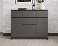Комод Мори МК 1200.4 графит