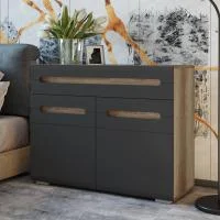 Тумба Наоми ТБ-18 дуб каньон/графит