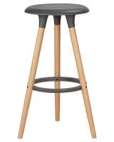 Барный стул LMZL-PP652 темно-серый