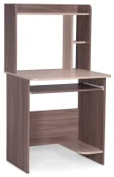 Стол компьютерный Грета-1 ясень шимо темный/дуб сонома