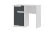 Стол косметический Гавана белый/серый графит