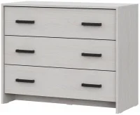 Комод 3 ящика МСП-1 ясень анкор светлый