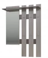 Вешалка с зеркалом Лира 2-3814 бодега тёмный/бодега светлый Вешалка с зеркалом Лира 2-3814 бодега тёмный/бодега светлый