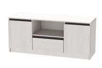 Тумба под ТВ Кэт-1 ясень анкор светлый/графит