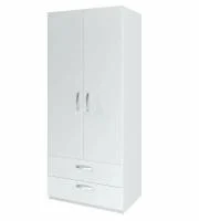 Шкаф 2-х дверный Село С 5.19 белый