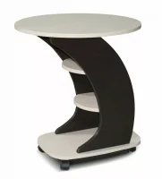 Журнальный стол СЖ-16 венге/белый