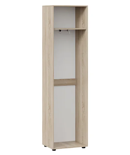 Шкаф Витра тип 1 дуб сонома/белый ясень