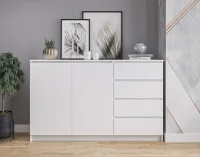 Комод Мори МК 1600.1 белый