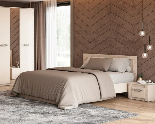 Кровать Калипсо 1,6х2,0 меланж