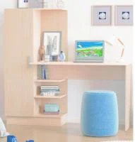 Компьютерный стол №1 дуб беленый