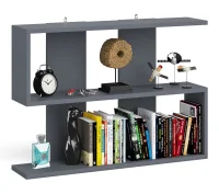 Полка навесная Мори 900 графит Полка навесная Мори 900 графит