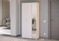 Прихожая 2-3421 Домино-мини дуб крафт золотой/кашемир серый