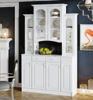 Буфет 4-х створчатый Констанция белый матовый