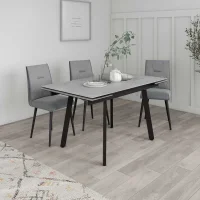 Стол керамический Герцог 1400х800х300 серый Стол керамический Герцог 1400х800х300 серый