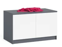 Тумба/антресоль МА 900.1 графит/белый Тумба/антресоль МА 900.1 графит/белый