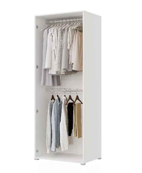 Шкаф 2-х створчатый Бостон 800 белый