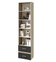 Пенал открытый Ким дуб сонома/графит