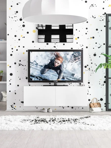 ТВ-тумба подвесная РВК-1500 белый