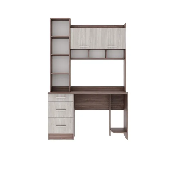 Стол компьютерный ПКС-5 ясень шимо темный/ясень шимо светлый