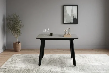 Стол керамический Граф 1000х800 серый