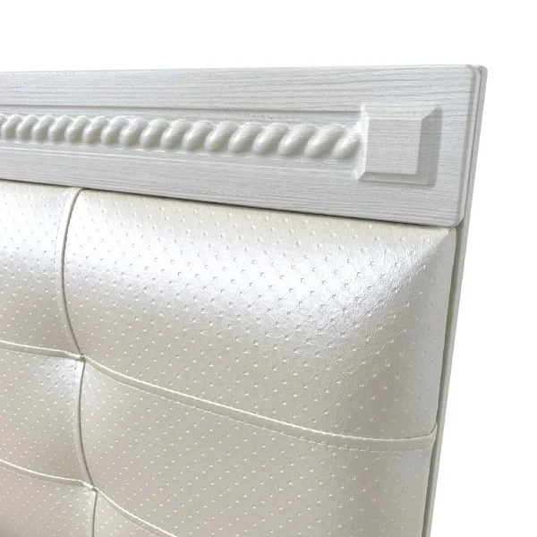 Кровать Азалия-16 бодега белый с ортопедическим основанием